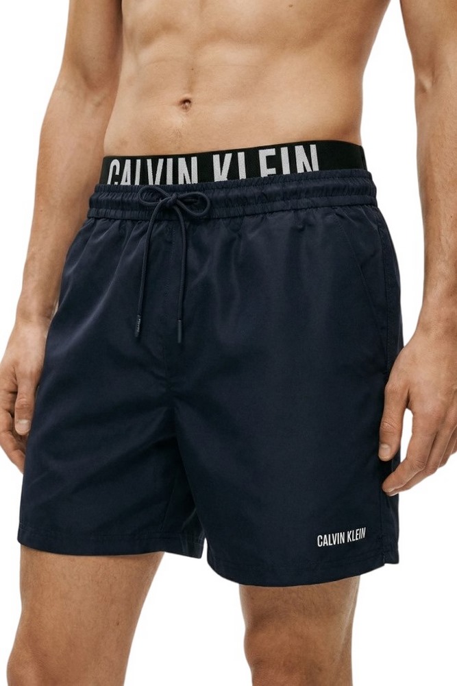 CALVIN KLEIN MEDIUM DRAWSTRING BOXER ΜΑΓΙΟ ΑΝΔΡΙΚΟ NAVY