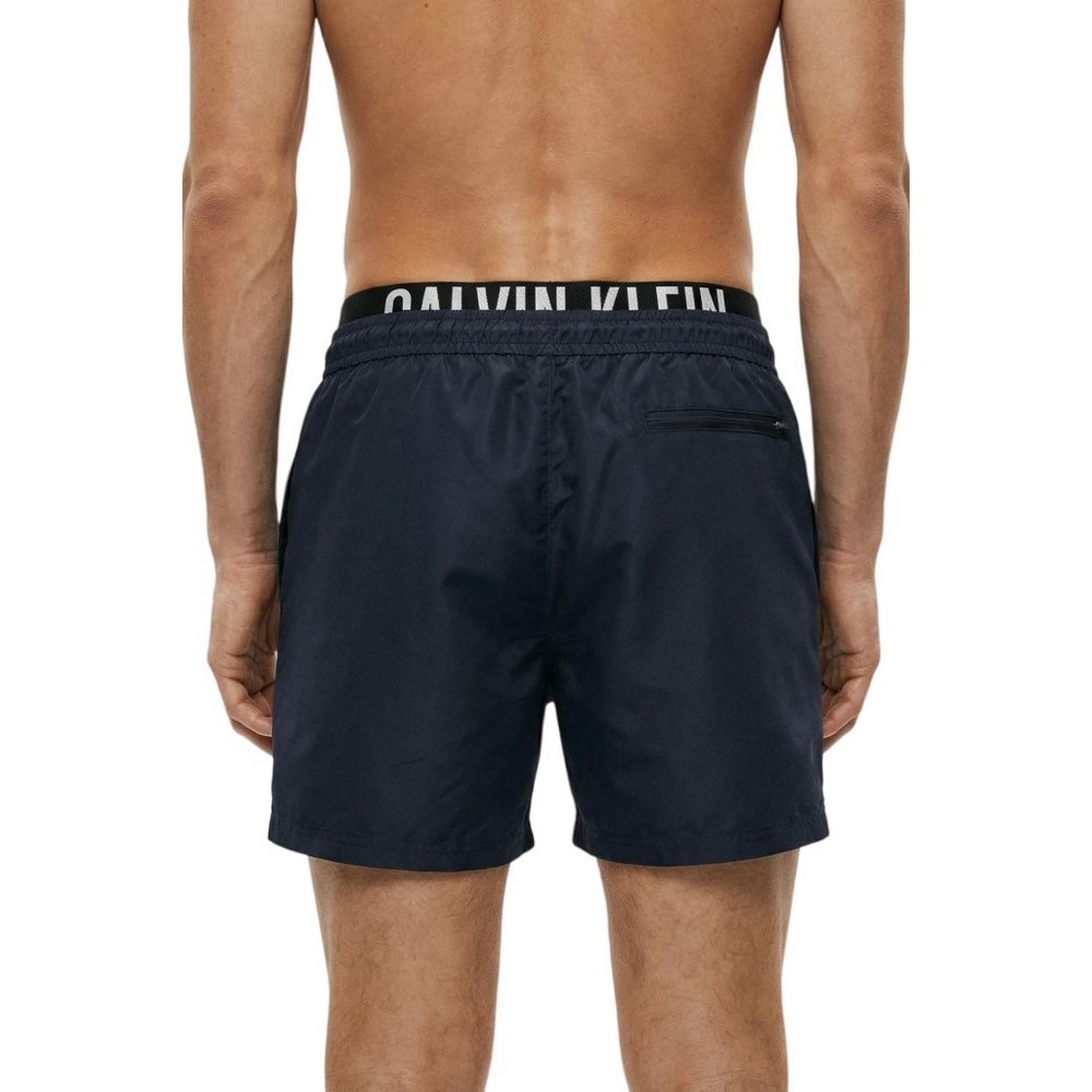 CALVIN KLEIN MEDIUM DRAWSTRING BOXER ΜΑΓΙΟ ΑΝΔΡΙΚΟ NAVY