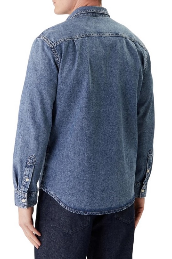 CALVIN KLEIN JEANS ESSNTL CLSSC CK VINTAGE INDIGO S ΠΟΥΚΑΜΙΣΟ ΑΝΔΡΙΚΟ INDIGO