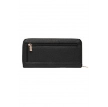 GUESS CALEBRA SLG LARGE ZIP AROUND ΠΟΡΤΟΦΟΛΙ ΓΥΝΑΙΚΕΙΟ BLACK