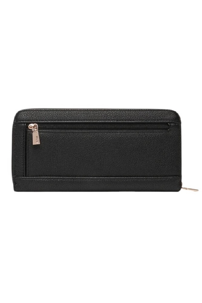 GUESS CALEBRA SLG LARGE ZIP AROUND ΠΟΡΤΟΦΟΛΙ ΓΥΝΑΙΚΕΙΟ BLACK