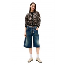 TOMMY JEANS  LEOPARD CARDIGAN ΖΑΚΕΤΑ ΠΛΕΚΤΗ ΓΥΝΑΙΚΕΙΑ LEOPARD