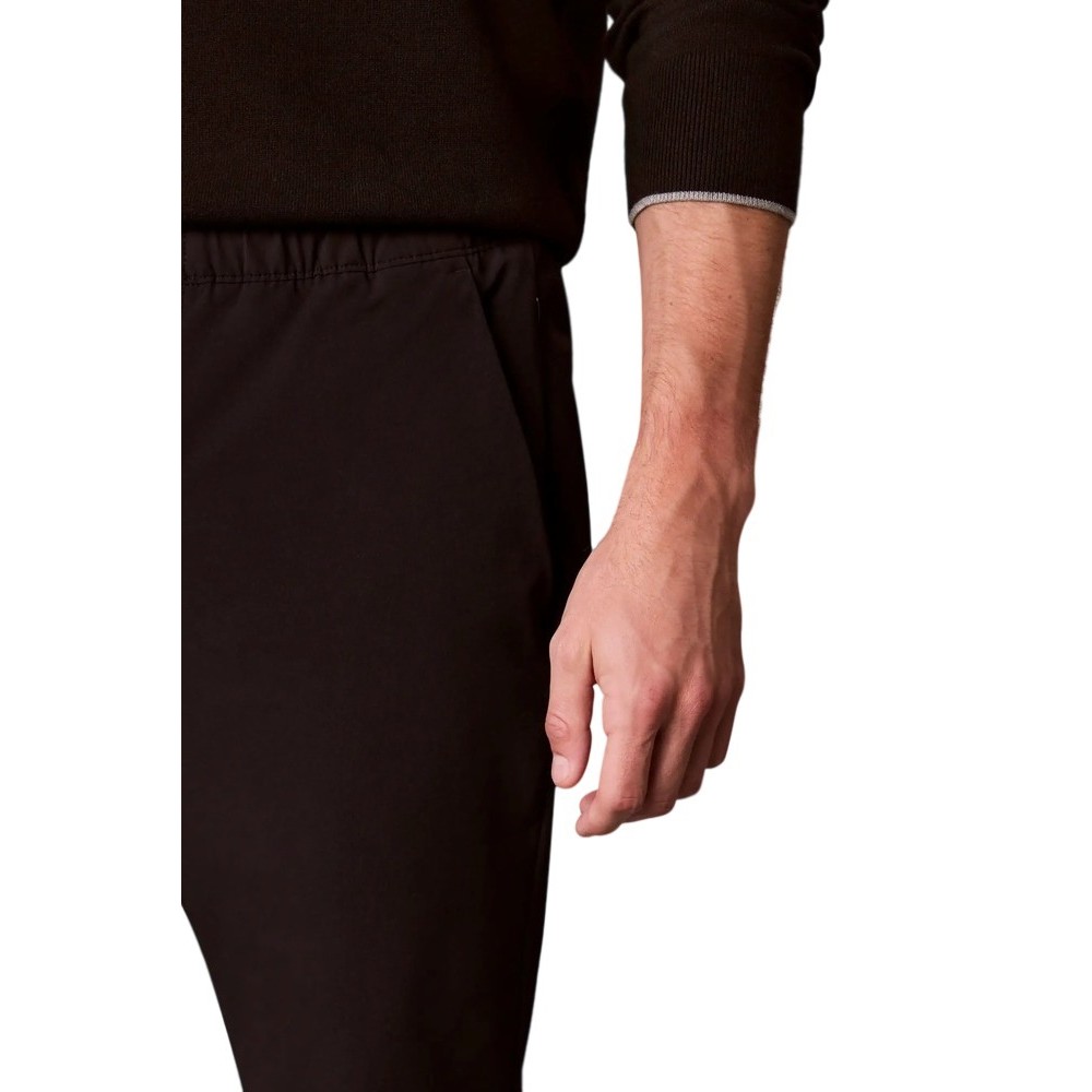 CALVIN KLEIN SLM TECH DBBY HLF ELSTC JOGGER ΠΑΝΤΕΛΟΝΙ ΑΝΔΡΙΚΟ BLACK