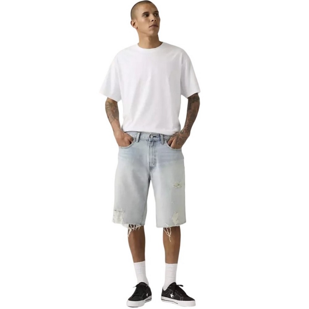 LEVIS 469 LOOSE SHORTS  WORN IN ΤΖΙΝ ΒΕΡΜΟΥΔΑ ΑΝΔΡΙΚΗ LIGHT INDIGO