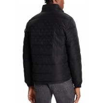 GUESS MONOGRAM PUFFA JACKET ΜΠΟΥΦΑΝ ΑΝΔΡΙΚΟ BLACK