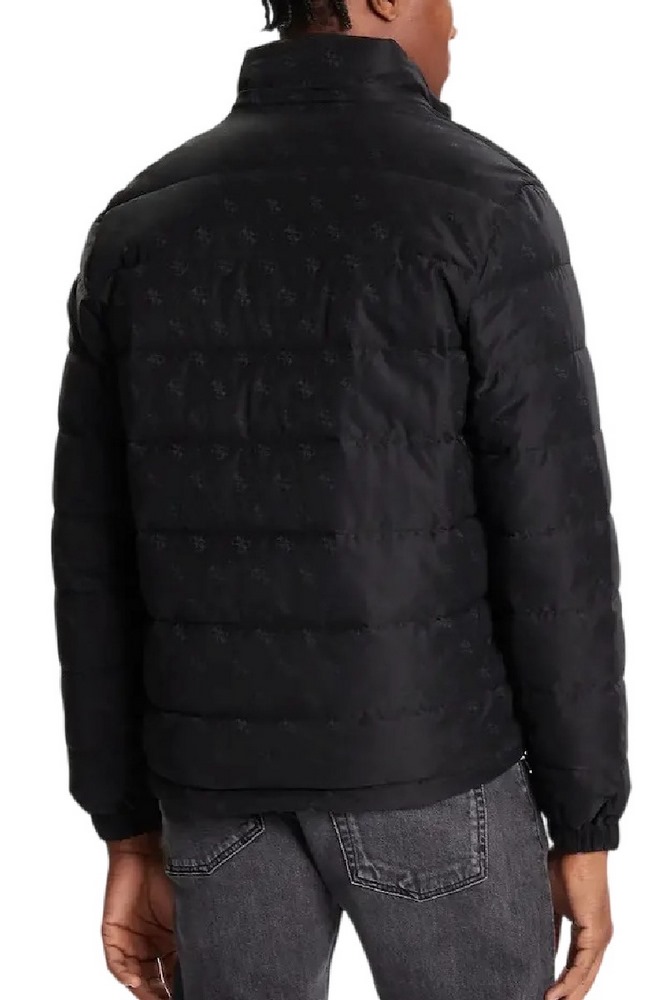 GUESS MONOGRAM PUFFA JACKET ΜΠΟΥΦΑΝ ΑΝΔΡΙΚΟ BLACK