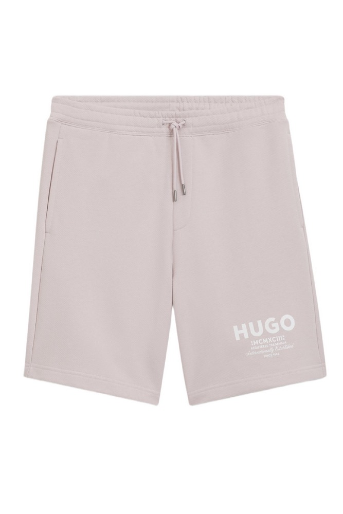 HUGO BOSS JERSEY SHORTS NOMARIO ΒΕΡΜΟΥΔΑ ΑΝΔΡΙΚΗ SOFT PINK