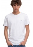 SUPERDRY ESSENTIAL SDCO LOGO EMB T-SHIRT ΜΠΛΟΥΖΑ ΑΝΔΡΙΚΗ BRIGHT WHITE