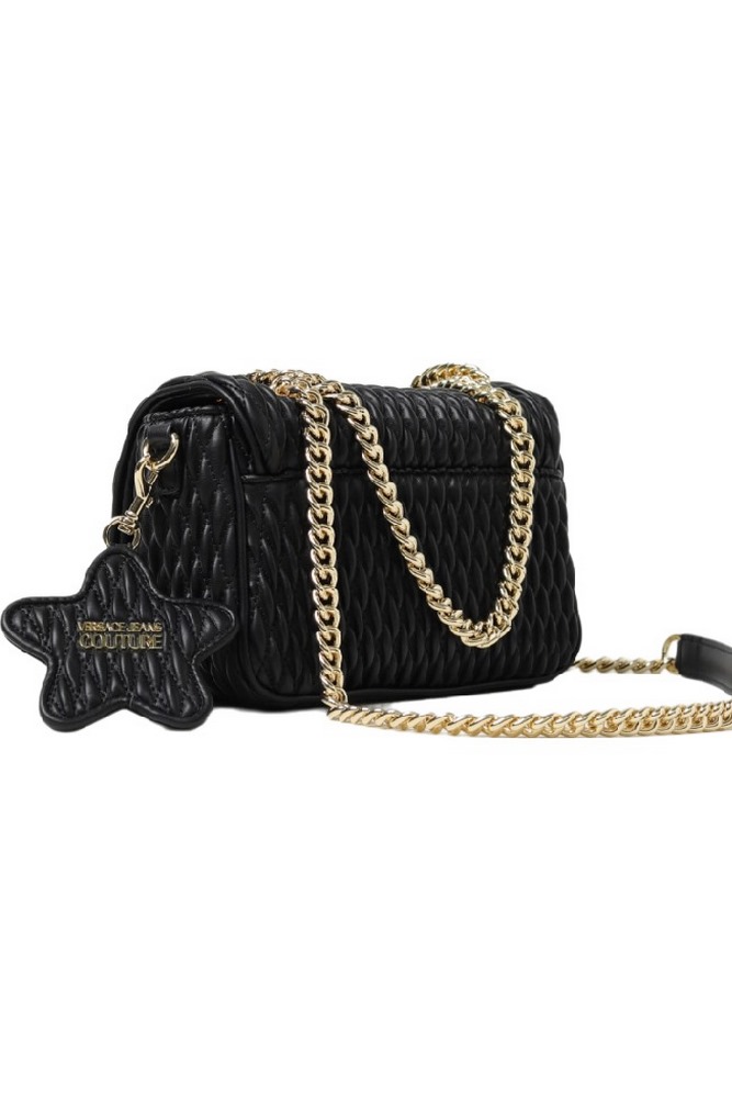 VERSACE JEANS COUTURE RANGE O - CRUNCHY BAGS ΤΣΑΝΤΑ ΓΥΝΑΙΚΕΙΑ BLACK