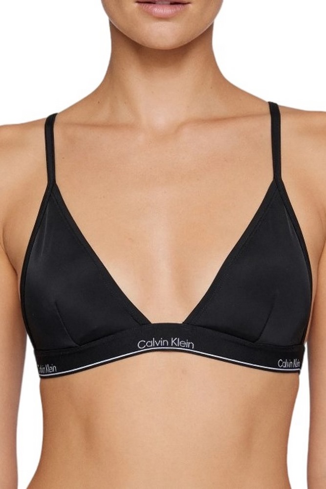 CALVIN KLEIN TRIANGLE ΜΑΓΙΟ ΓΥΝΑΙΚΕΙΟ BLACK