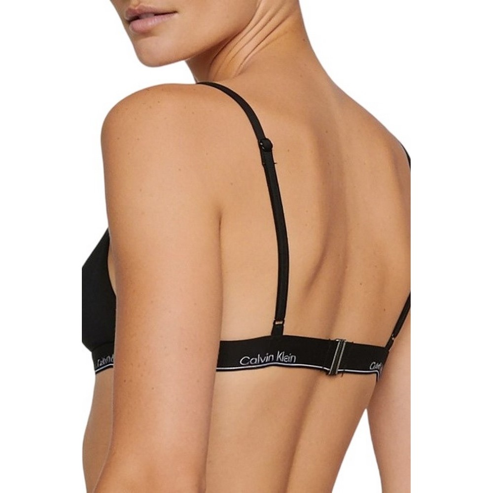 CALVIN KLEIN TRIANGLE ΜΑΓΙΟ ΓΥΝΑΙΚΕΙΟ BLACK