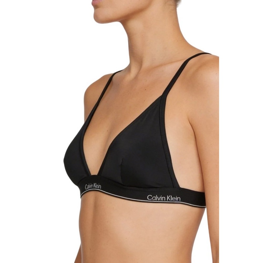 CALVIN KLEIN TRIANGLE ΜΑΓΙΟ ΓΥΝΑΙΚΕΙΟ BLACK