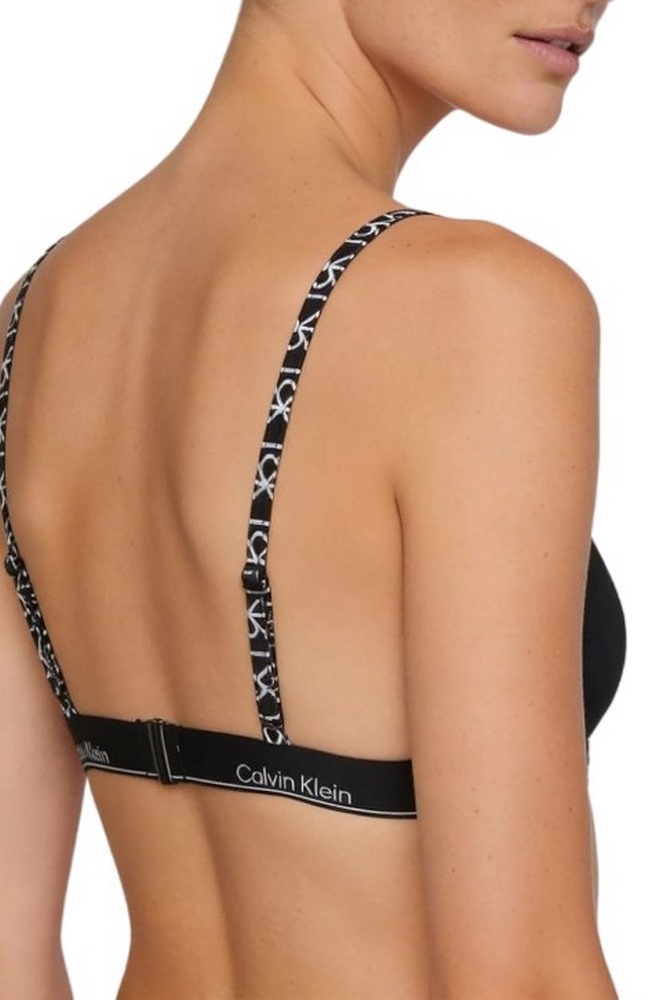 CALVIN KLEIN TRIANGLE ΜΑΓΙΟ ΓΥΝΑΙΚΕΙΟ CK BLACK