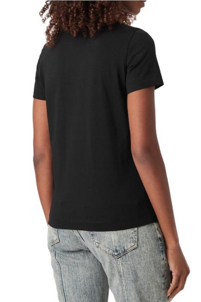 GUESS CN BEADS SCRIPT T-SHIRT ΜΠΛΟΥΖΑ ΓΥΝΑΙΚΕΙΑ BLACK
