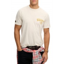 SUPERDRY D2 OVIN TOKYO NARRATIVE LOOSE T-SHIRT ΜΠΛΟΥΖΑ ΑΝΔΡΙΚΗ BEIGE