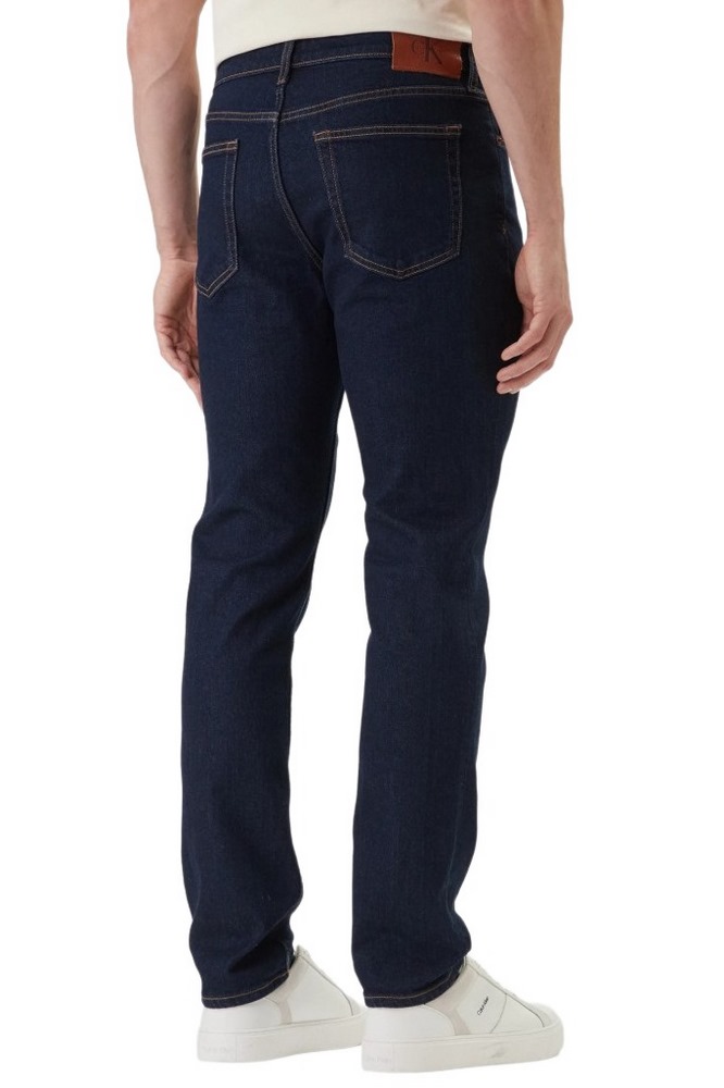CALVIN KLEIN JEANS SLIM CK CLASSIC RINSE JEAN ΤΖΙΝ ΠΑΝΤΕΛΟΝΙ ΑΝΔΡΙΚΟ DENIM DARK