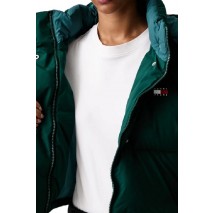 TOMMY JEANS CRP ALASKA PUFFER ΜΠΟΥΦΑΝ ΓΥΝΑΙΚΕΙΟ GREEN