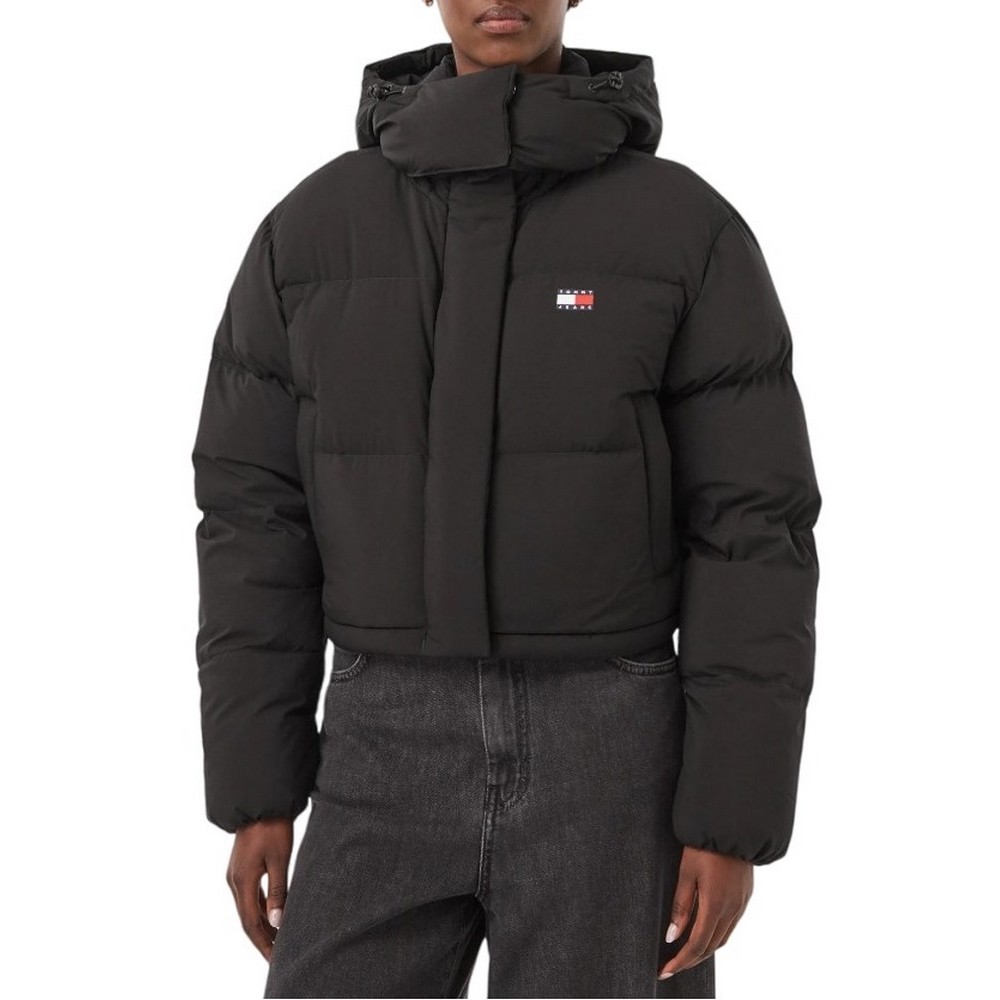 TOMMY JEANS CRP ALASKA PUFFER ΜΠΟΥΦΑΝ ΓΥΝΑΙΚΕΙΟ BLACK