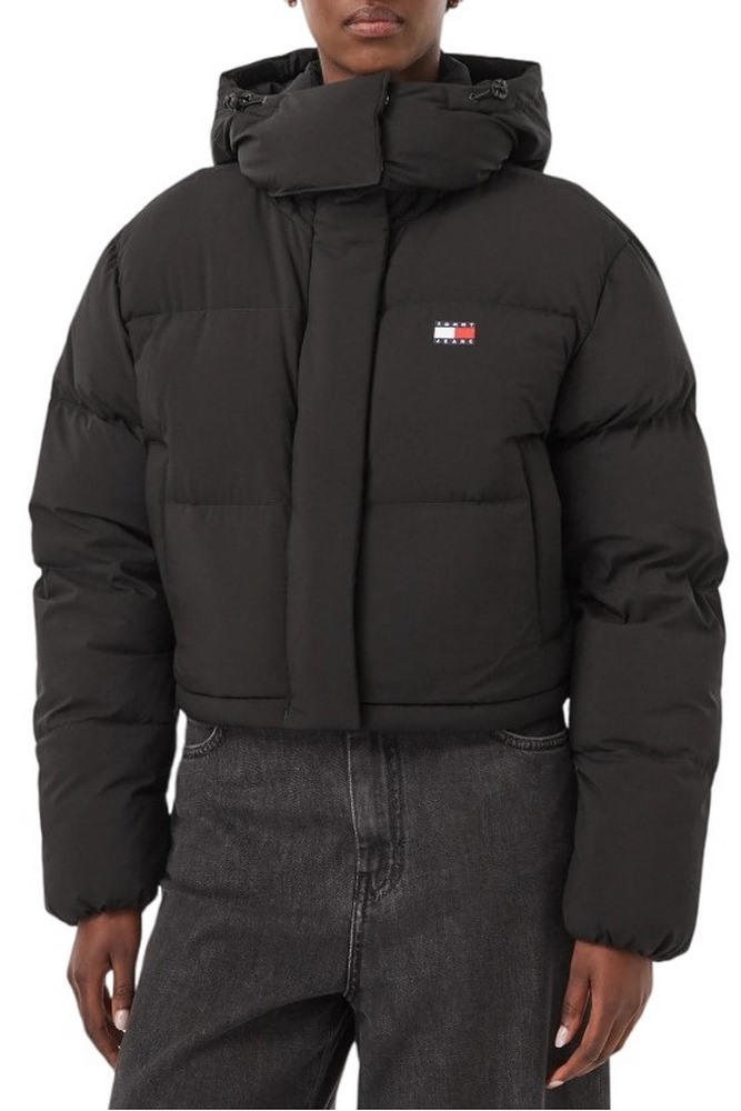 TOMMY JEANS CRP ALASKA PUFFER ΜΠΟΥΦΑΝ ΓΥΝΑΙΚΕΙΟ BLACK