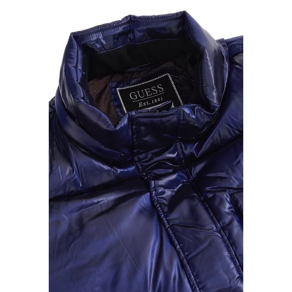 GUESS MID LENGTH PUFFA JAC ΜΠΟΥΦΑΝ ΑΝΔΡΙΚΟ BLUE