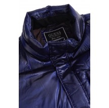 GUESS MID LENGTH PUFFA JAC ΜΠΟΥΦΑΝ ΑΝΔΡΙΚΟ BLUE