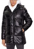 GUESS MID LENGTH PUFFA JAC ΜΠΟΥΦΑΝ ΑΝΔΡΙΚΟ BLACK