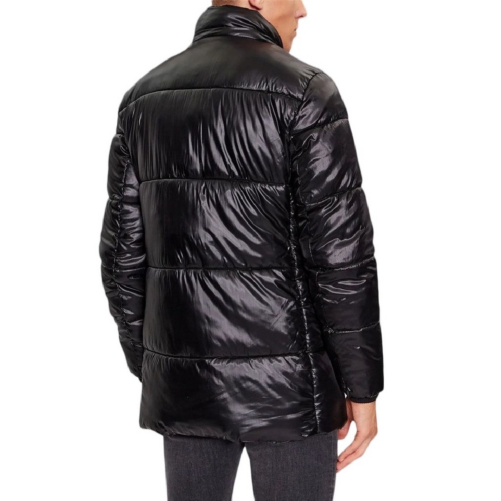 GUESS MID LENGTH PUFFA JAC ΜΠΟΥΦΑΝ ΑΝΔΡΙΚΟ BLACK