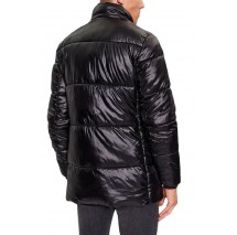 GUESS MID LENGTH PUFFA JAC ΜΠΟΥΦΑΝ ΑΝΔΡΙΚΟ BLACK