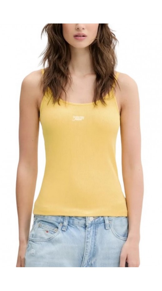 TOMMY JEANS SCRIPT STRAPPY TOP ΤΟΠ ΓΥΝΑΙΚΕΙΟ YELLOW