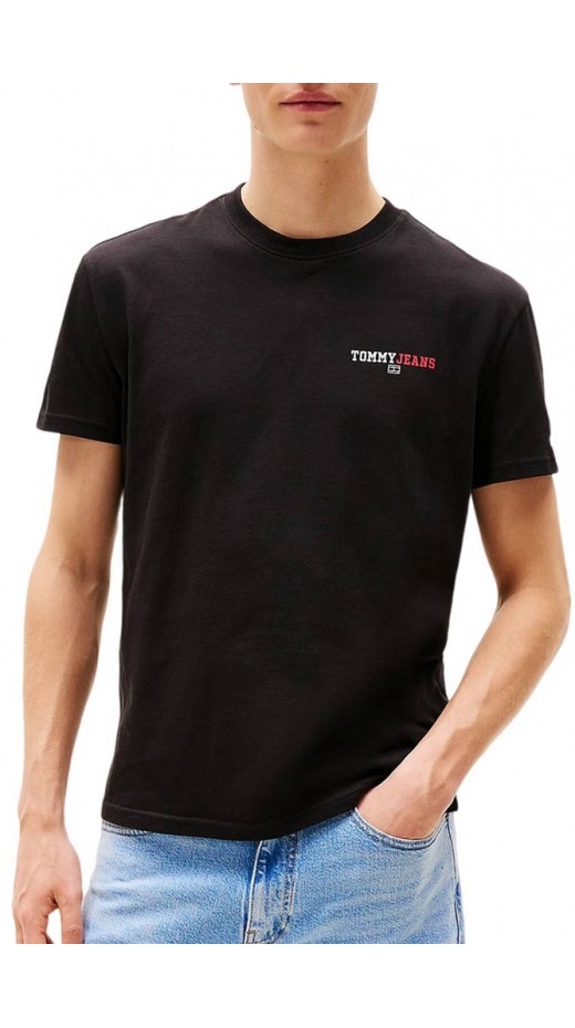 TOMMY JEANS REG DNA GRAPHIC TEE EXT T-SHIRT ΜΠΛΟΥΖΑ ΑΝΔΡΙΚΗ BLACK