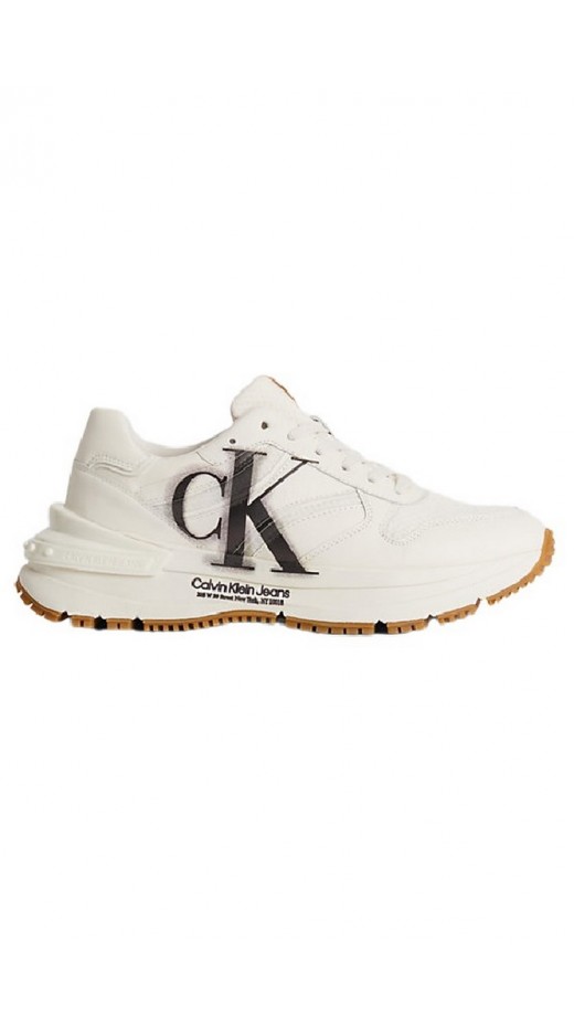CALVIN KLEIN JEANS CHUNKY RUNNER OVER BRAND WN ΠΑΠΟΥΤΣΙ ΓΥΝΑΙΚΕΙΟ ECRU