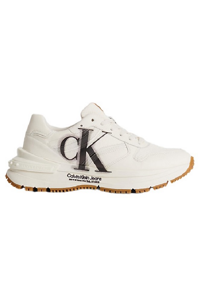 CALVIN KLEIN JEANS CHUNKY RUNNER OVER BRAND WN ΠΑΠΟΥΤΣΙ ΓΥΝΑΙΚΕΙΟ ECRU