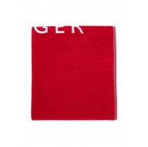 TOMMY HILFIGER TOWEL UNISEX ΠΕΤΣΕΤΑ RED