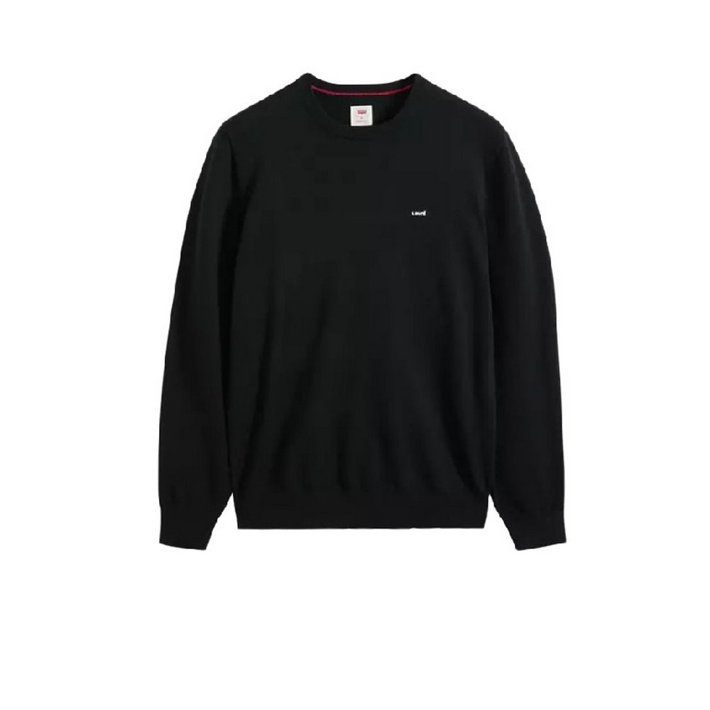 LEVIS LIGHTWEIGHT HM SWEATER ΜΠΛΟΥΖΑ ΠΛΕΚΤΗ ΑΝΔΡΙΚΗ BLACK