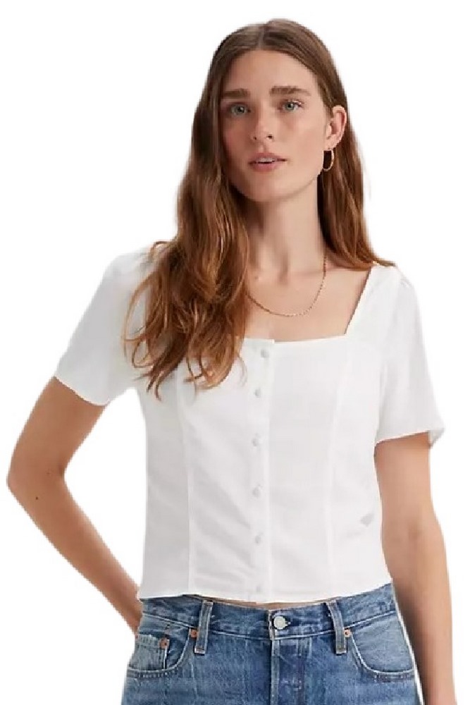 LEVI'S PASCALE BLOUSE ΜΠΛΟΥΖΑ ΓΥΝΑΙΚΕΙΑ WHITE