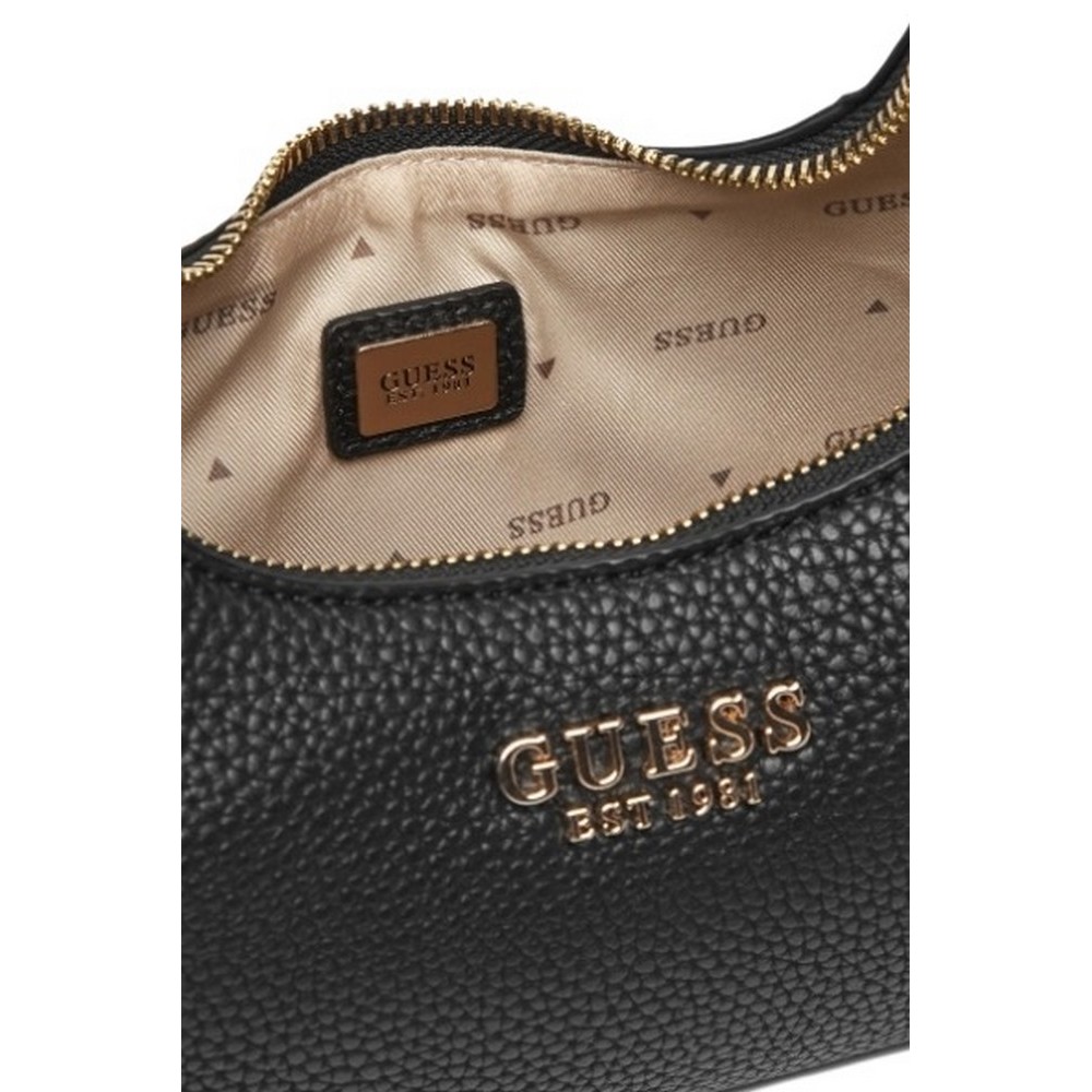 GUESS CALISTA TOP ZIP SHOULDER BAG ΤΣΑΝΤΑ ΓΥΝΑΙΚΕΙΑ BLACK