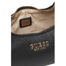 GUESS CALISTA TOP ZIP SHOULDER BAG ΤΣΑΝΤΑ ΓΥΝΑΙΚΕΙΑ BLACK