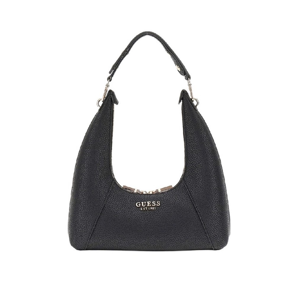 GUESS CALISTA TOP ZIP SHOULDER BAG ΤΣΑΝΤΑ ΓΥΝΑΙΚΕΙΑ BLACK