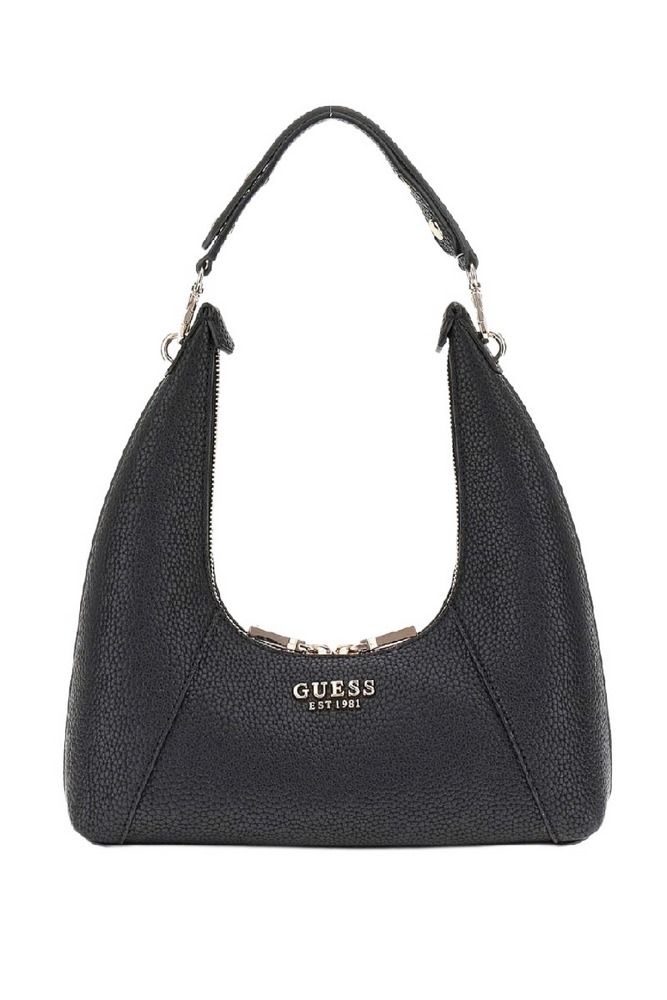 GUESS CALISTA TOP ZIP SHOULDER BAG ΤΣΑΝΤΑ ΓΥΝΑΙΚΕΙΑ BLACK