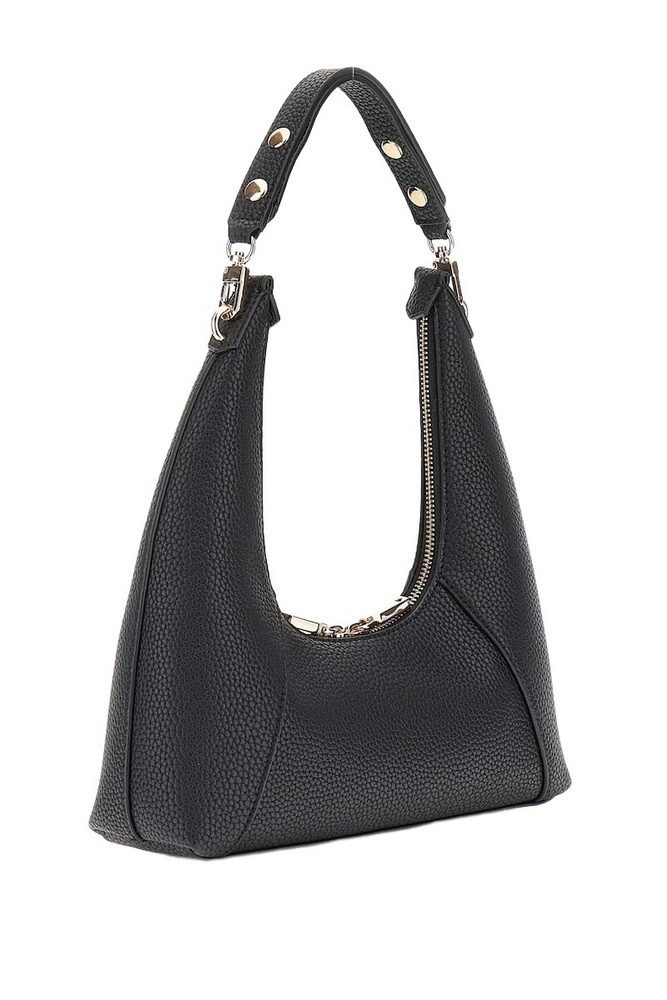 GUESS CALISTA TOP ZIP SHOULDER BAG ΤΣΑΝΤΑ ΓΥΝΑΙΚΕΙΑ BLACK