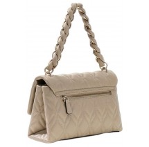 GUESS MAXINE FLAP CROSSBODY ΤΣΑΝΤΑ ΓΥΝΑΙΚΕΙΑ TAUPE