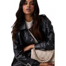 GUESS MAXINE FLAP CROSSBODY ΤΣΑΝΤΑ ΓΥΝΑΙΚΕΙΑ TAUPE