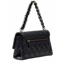 GUESS MAXINE FLAP CROSSBODY ΤΣΑΝΤΑ ΓΥΝΑΙΚΕΙΑ BLACK