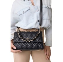 GUESS MAXINE FLAP CROSSBODY ΤΣΑΝΤΑ ΓΥΝΑΙΚΕΙΑ BLACK