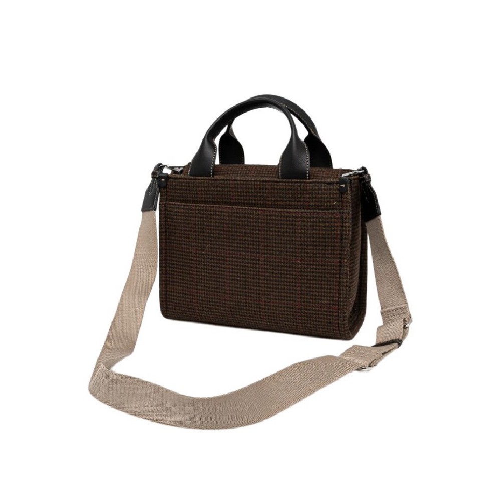 DKNY HANDLEE TOTE HANDBAG R53AIC80 ΤΣΑΝΤΑ ΓΥΝΑΙΚΕΙΑ BROWN