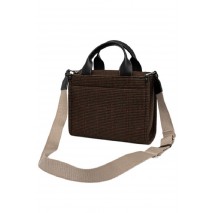 DKNY HANDLEE TOTE HANDBAG R53AIC80 ΤΣΑΝΤΑ ΓΥΝΑΙΚΕΙΑ BROWN