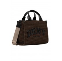 DKNY HANDLEE TOTE HANDBAG R53AIC80 ΤΣΑΝΤΑ ΓΥΝΑΙΚΕΙΑ BROWN