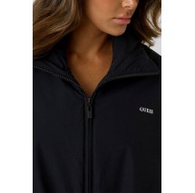 GUESS RHEA PADDED ZIP JACKET ΜΠΟΥΦΑΝ ΓΥΝΑΙΚΕΙΟ BLACK