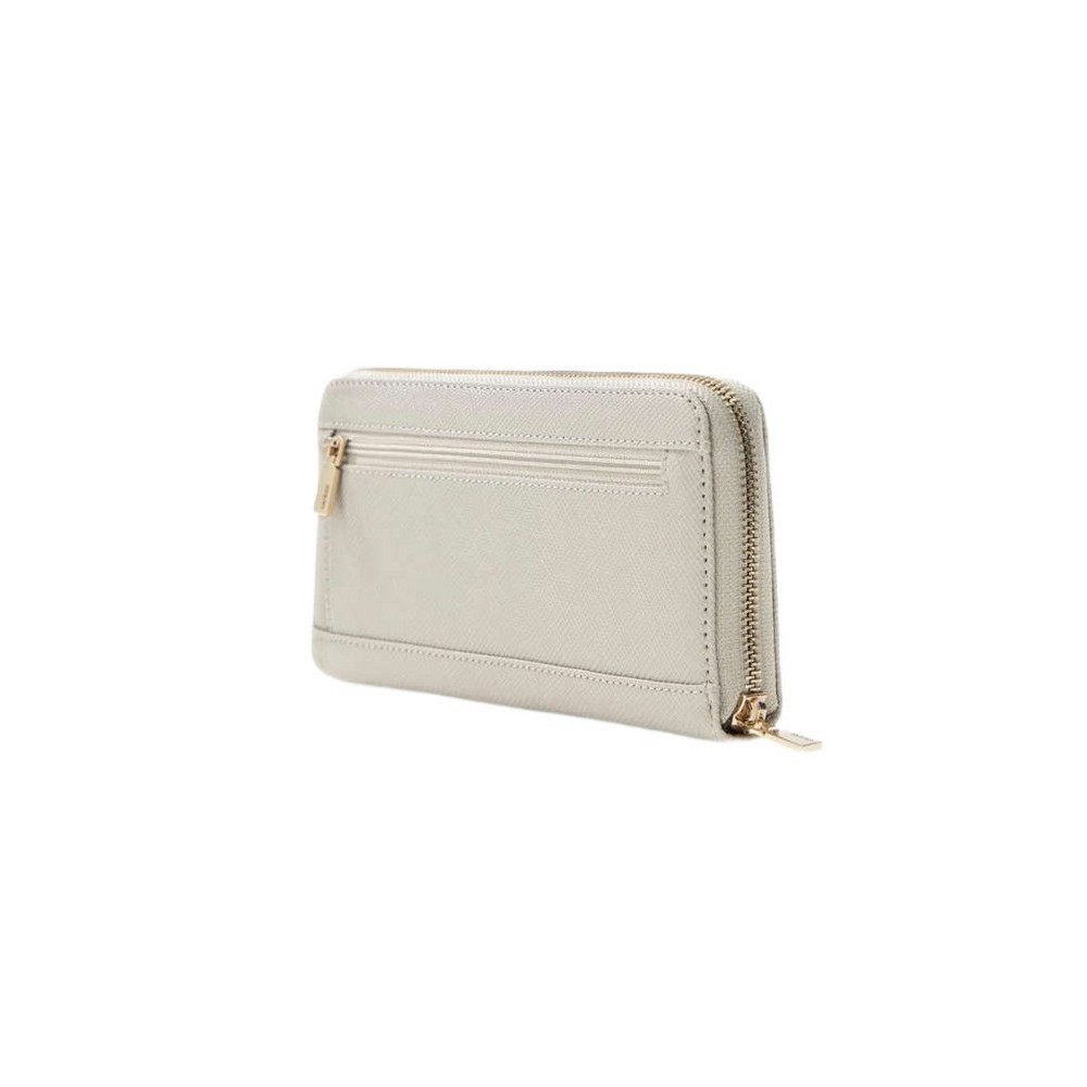 GUESS LAUREL II SLG LARGE ZIP AROUND ΠΟΡΤΟΦΟΛΙ ΓΥΝΑΙΚΕΙΟ TAUPE