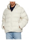 CALVIN KLEIN JEANS LS NYLON MONOGRAM PUFFER JKT ΜΠΟΥΦΑΝ ΑΝΔΡΙΚΟ ECRU